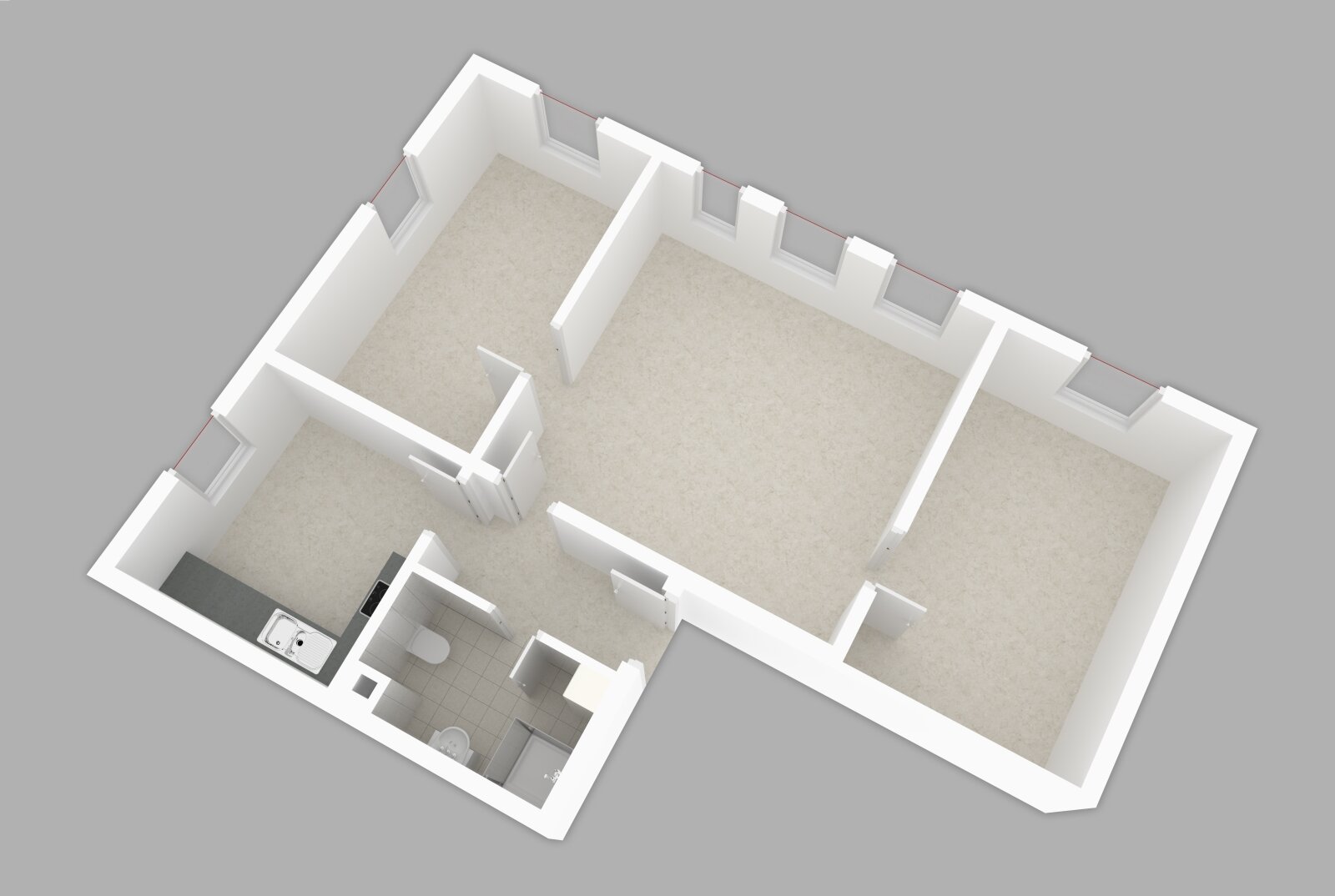 3 Zimmerwohnung renovierter Altbau