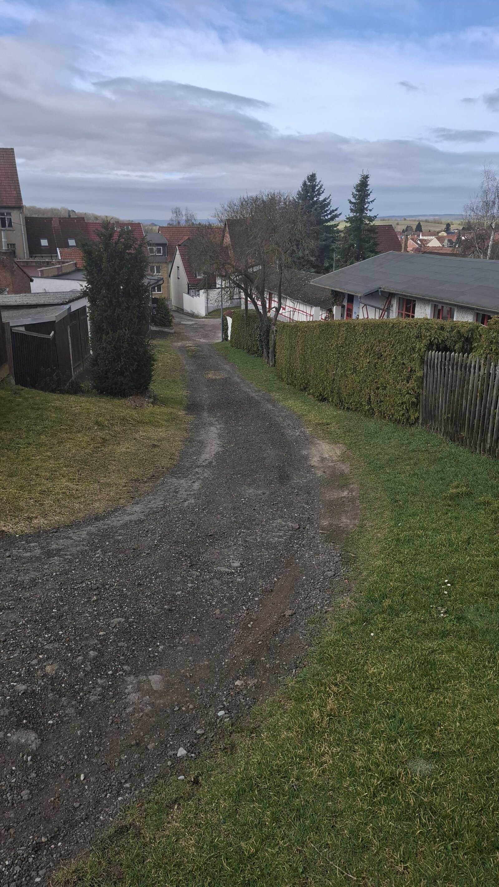 Zufahrt Grundstück