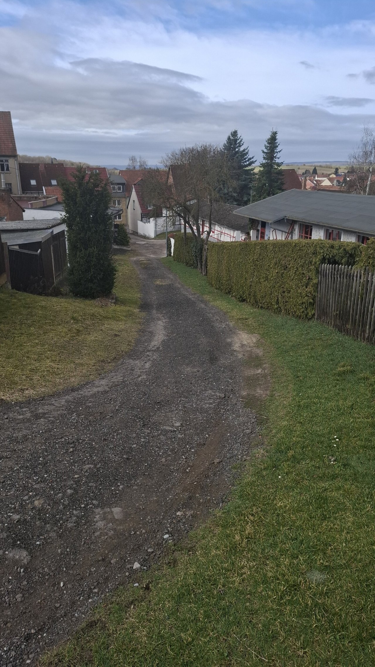 Zufahrt Grundstück